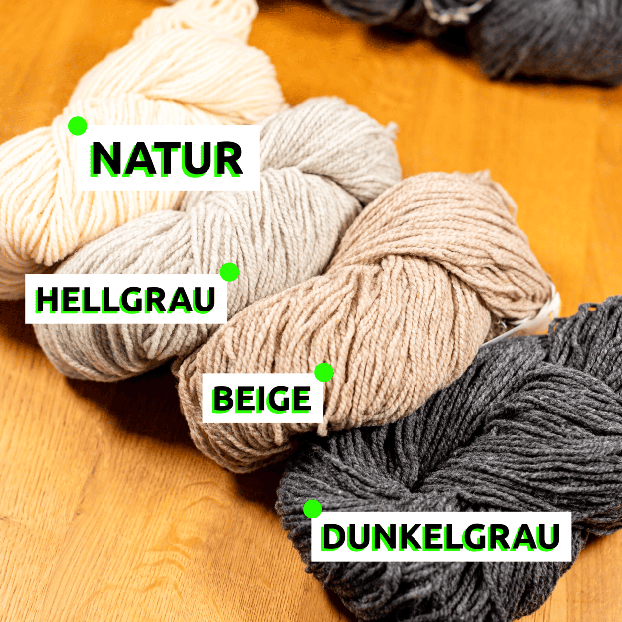 Pakete Regionale Merinowolle
