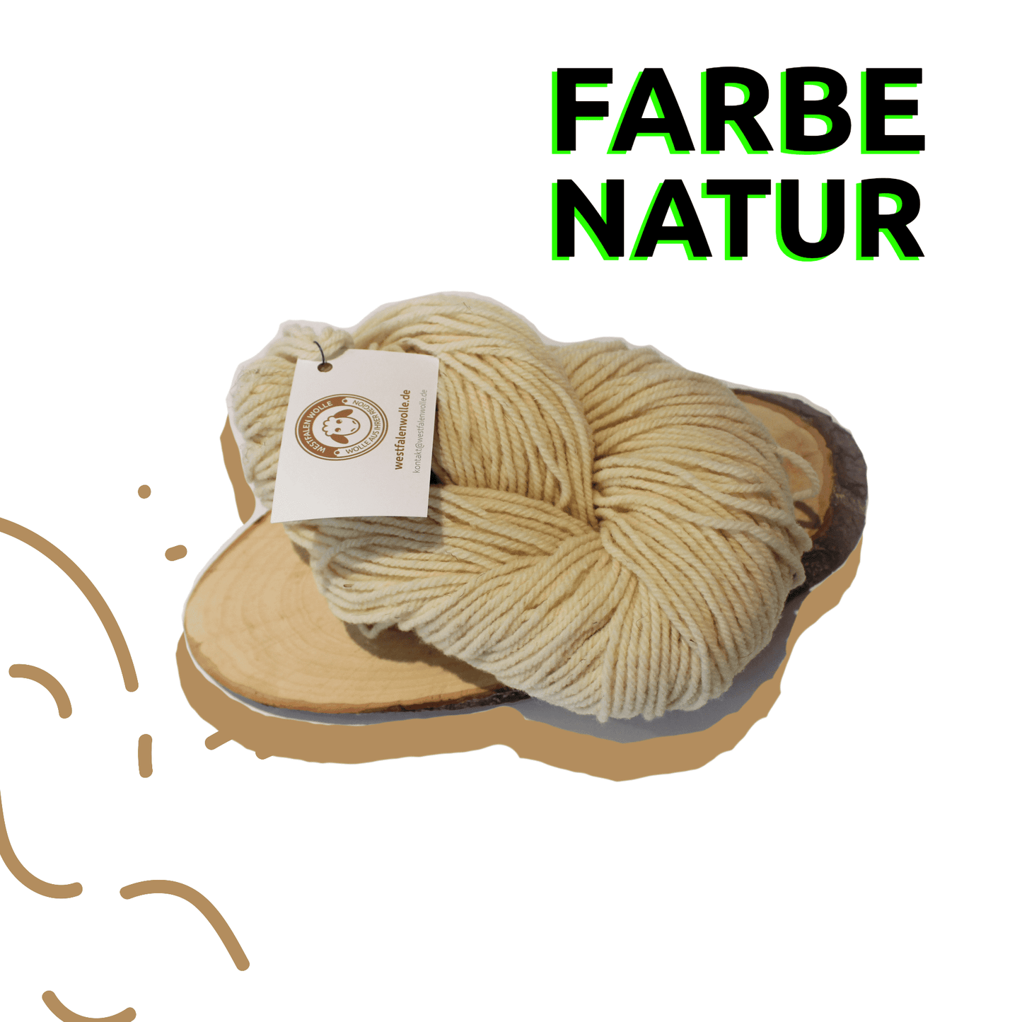 4x Regionale Merinowolle