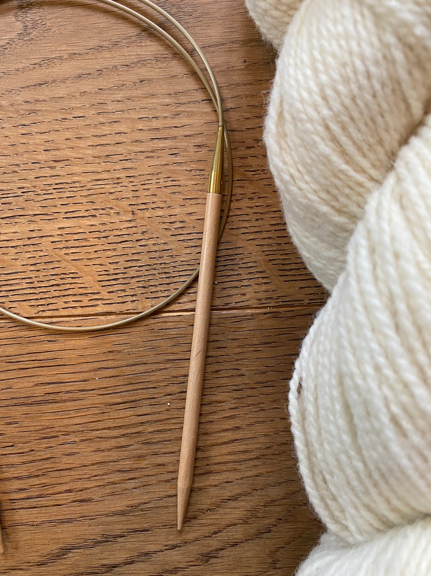 Addi Rundstricknadel Olivenholz - 80 cm