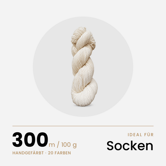 Regionale Sockenwolle (300m/100g)