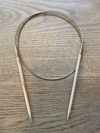 Addi Rundstricknadel Olivenholz - 80 cm