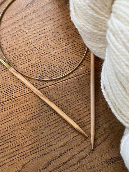 Addi Rundstricknadel Olivenholz - 80 cm